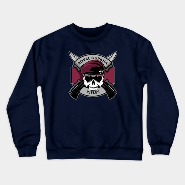 Royal Gurkha Rifles Airborne Crewneck Sweatshirt by TCP